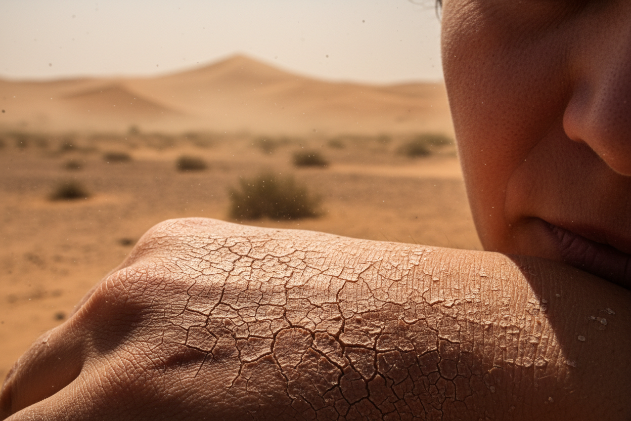 Dry Skin in Pakistan: How Weather Damages Your Skin Barrier